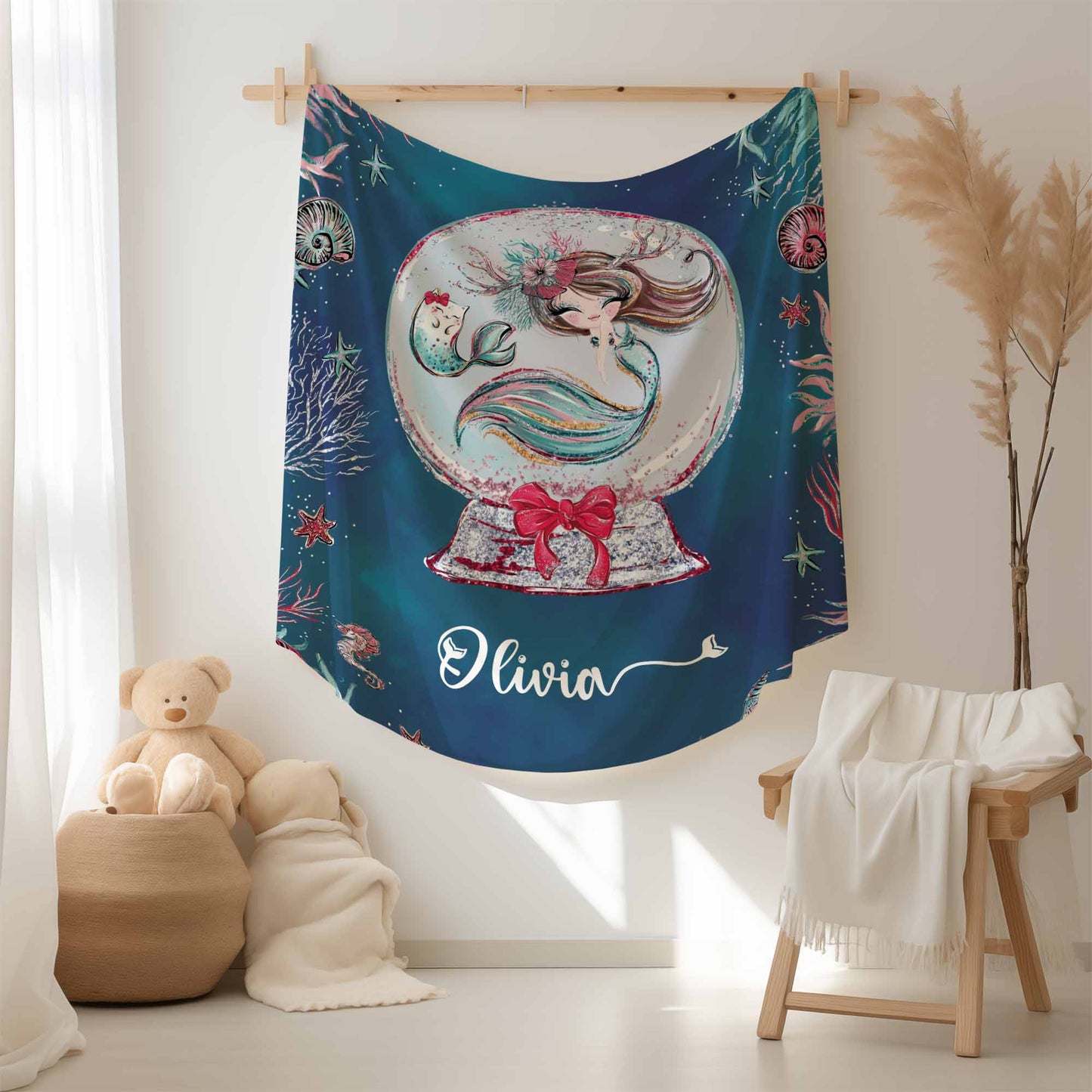 Little Mermaid Blanket