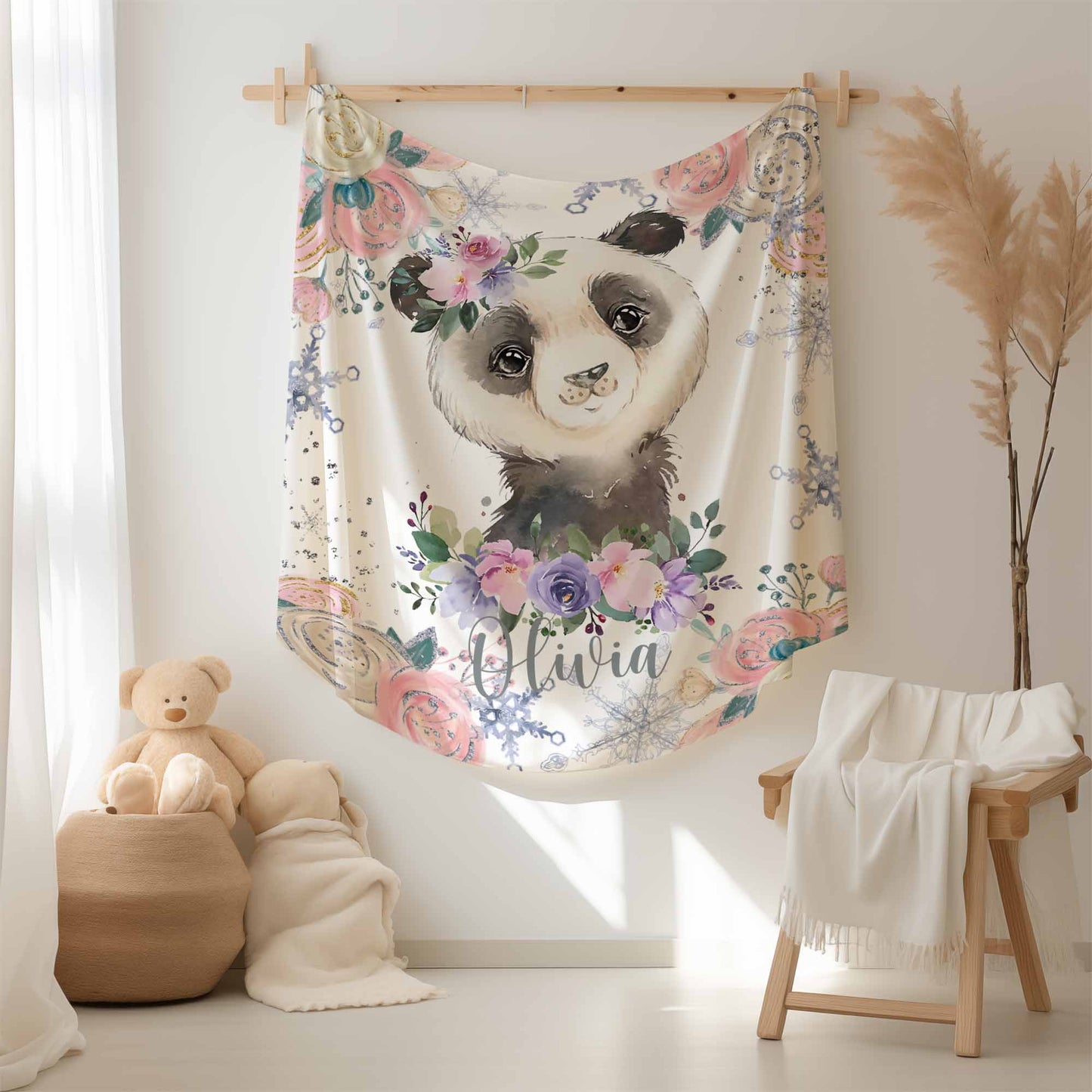 Panda Baby Blanket