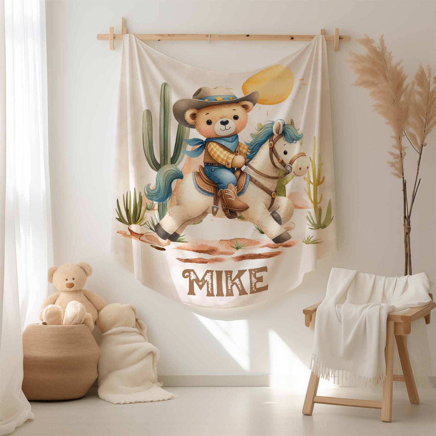 Cowboy Horse Blanket