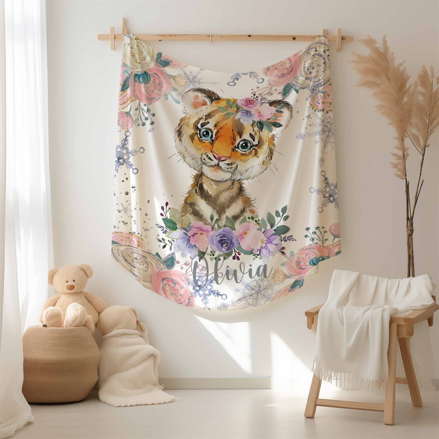 Tiger Baby Blanket