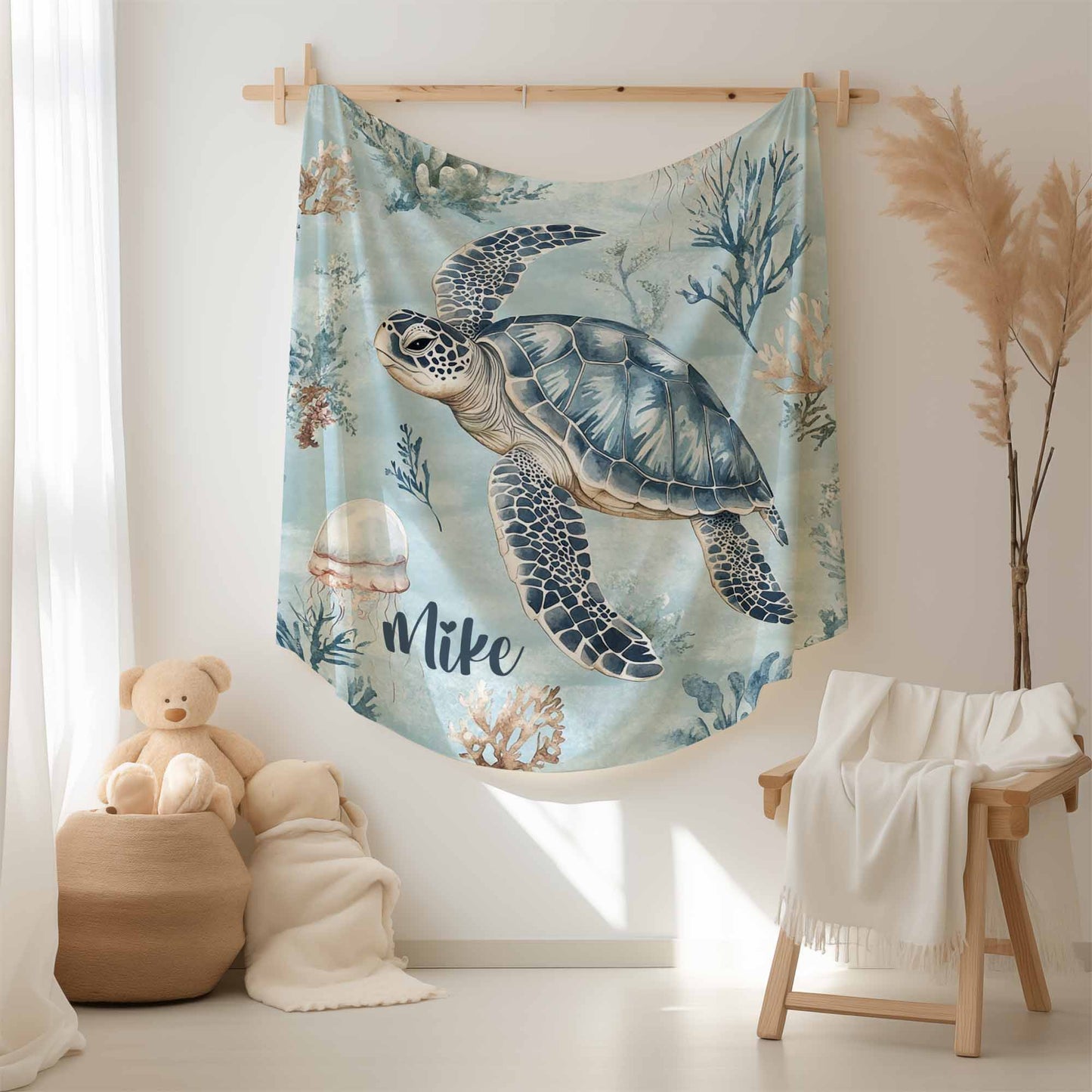 Sea Turtle Blanket