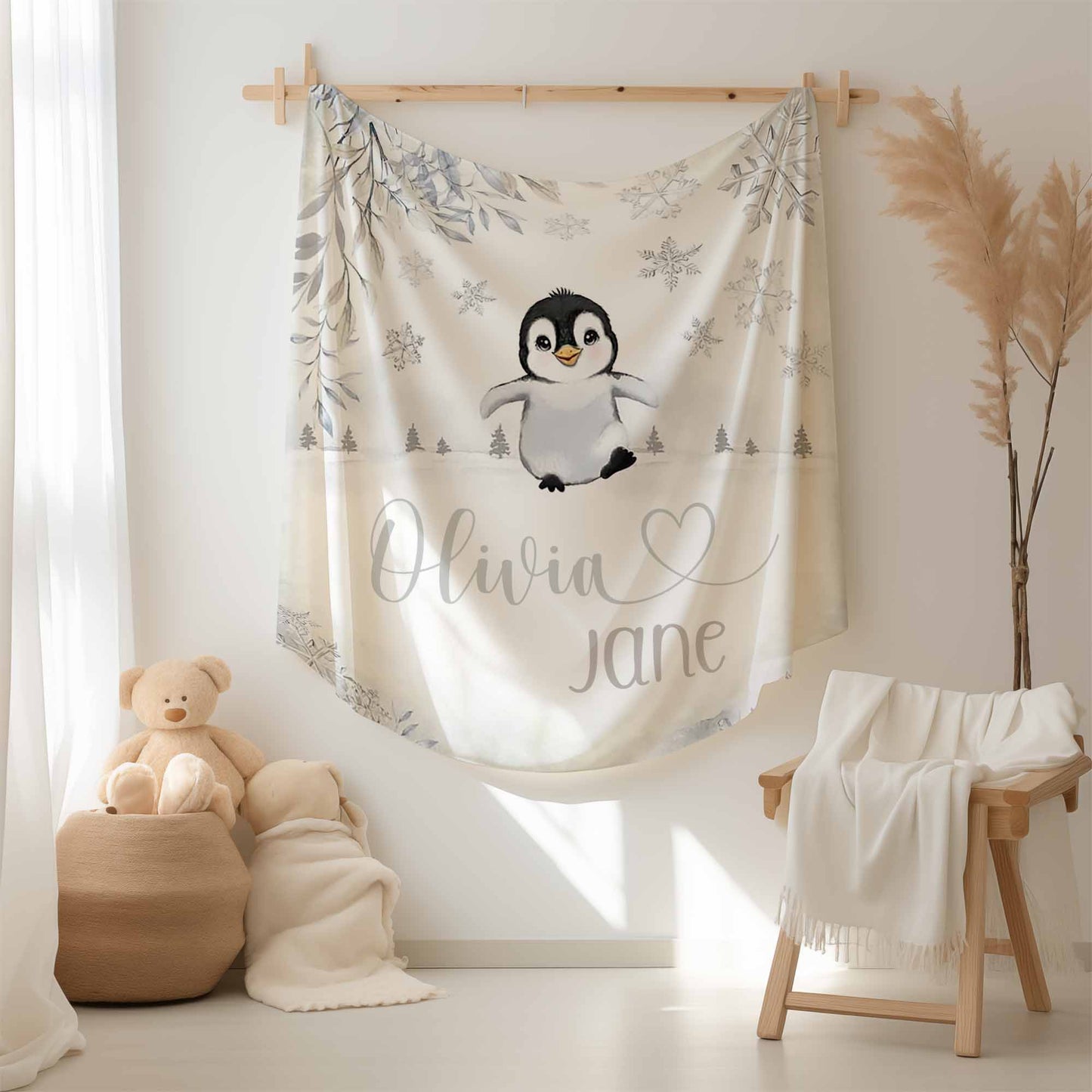 Baby Penguin Blanket