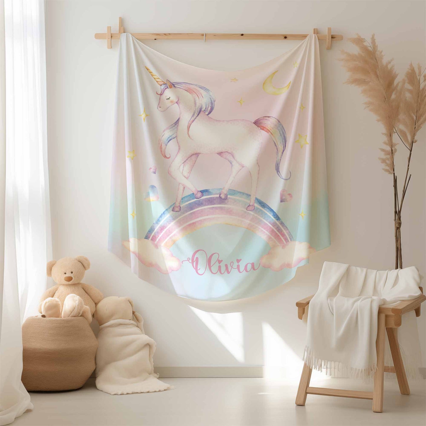 Unicorn Baby Blanket