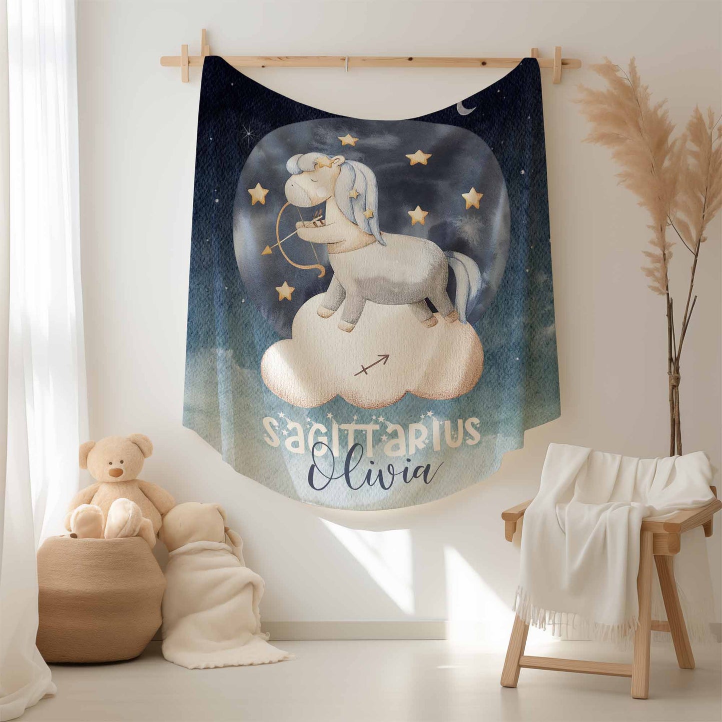 Sagittarius Zodiac Blanket
