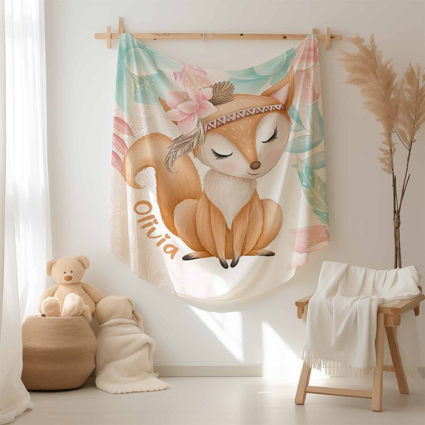 Baby Fox Blanket
