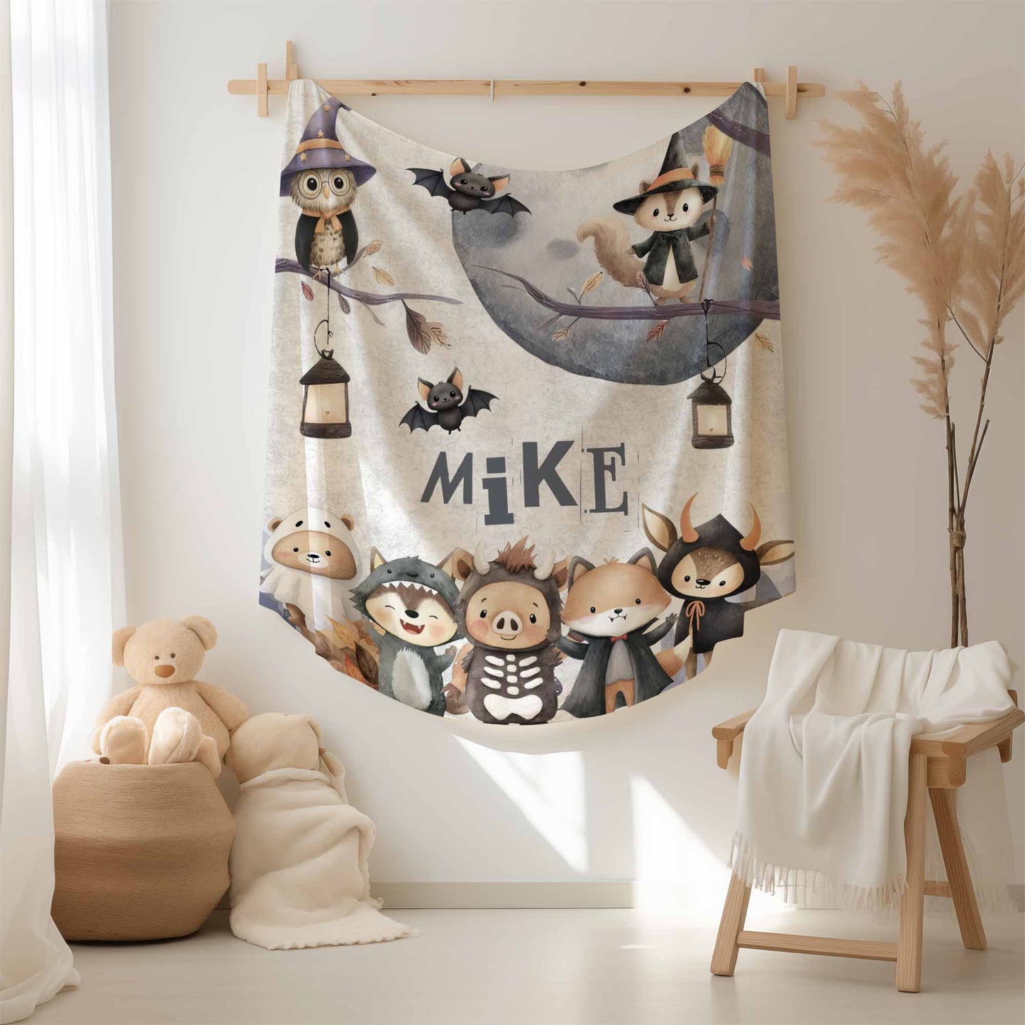 Halloween Animals Blanket