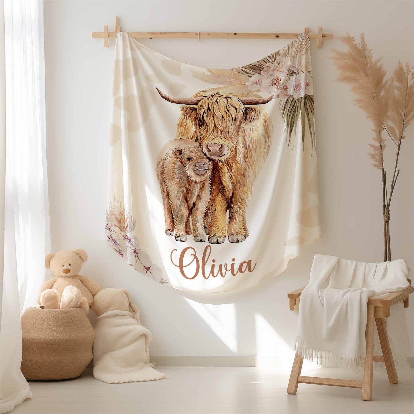 Highland Cow Blanket