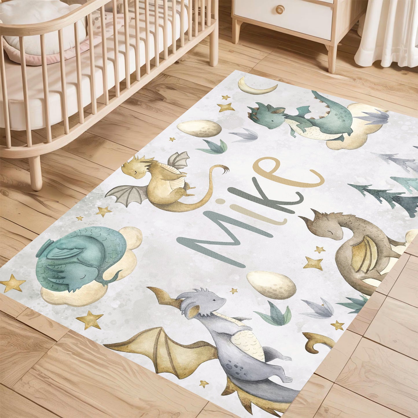 Dragon Nursery Rug
