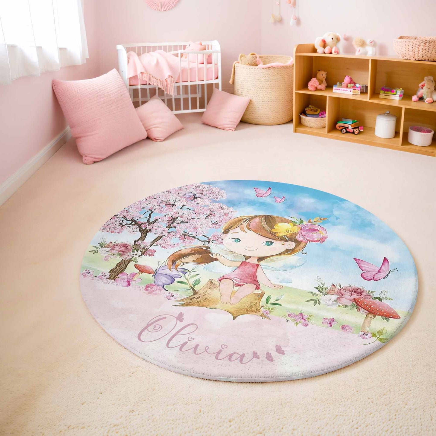 Little Fairy Round Rug