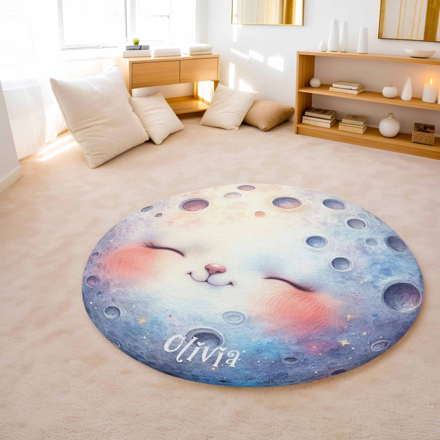 Little Moon Round Rug