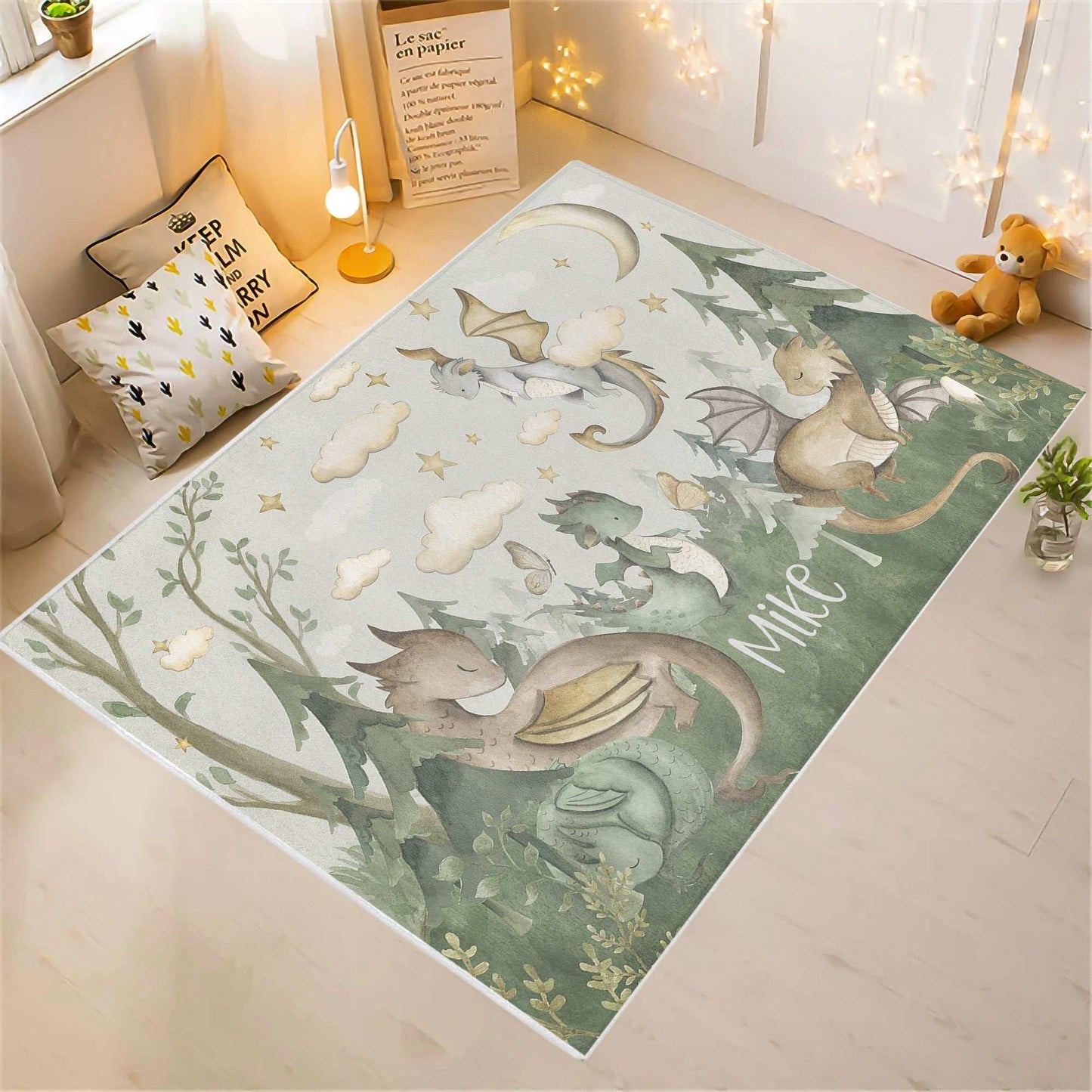 Little Dragon Nursery Rug