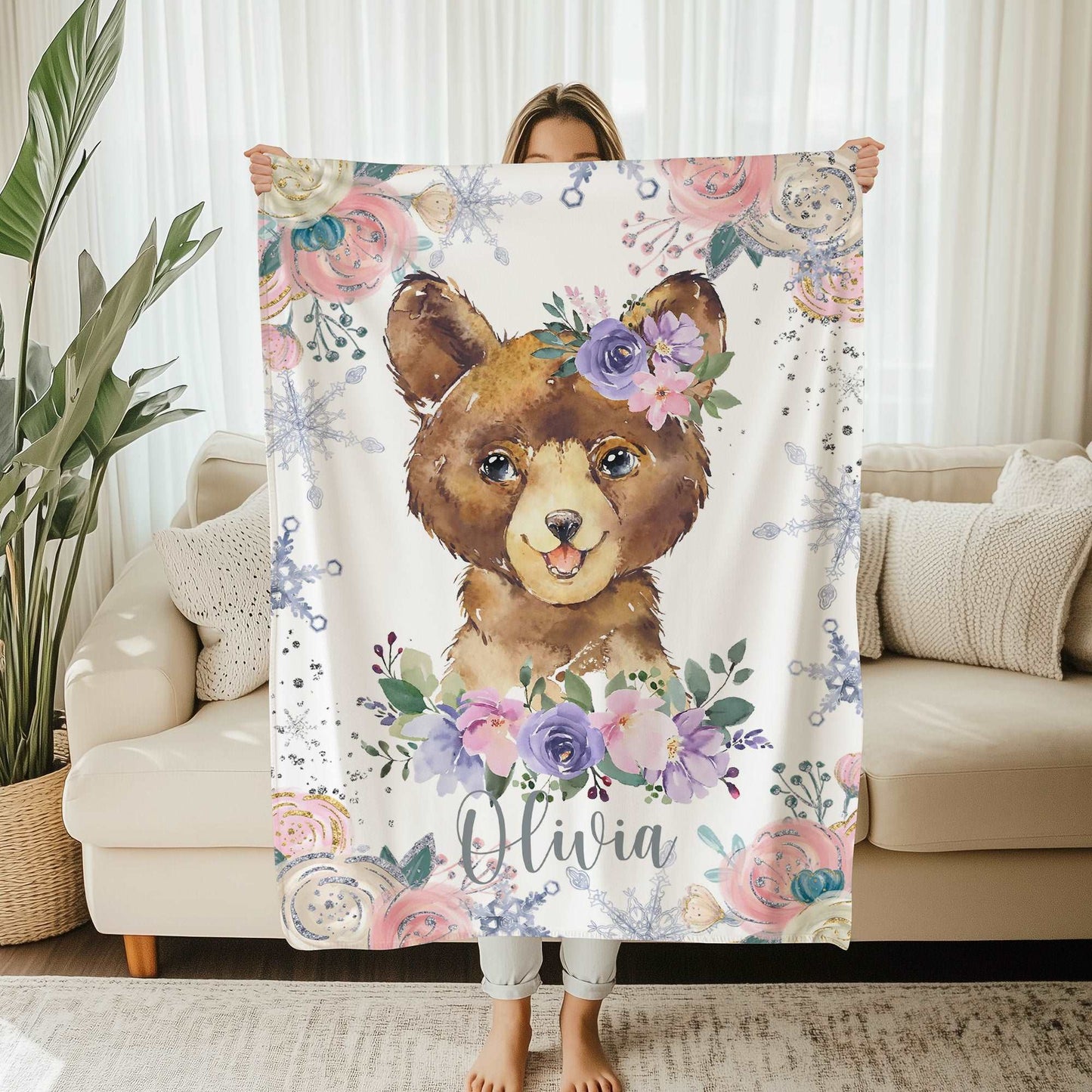 Bear Baby Blanket