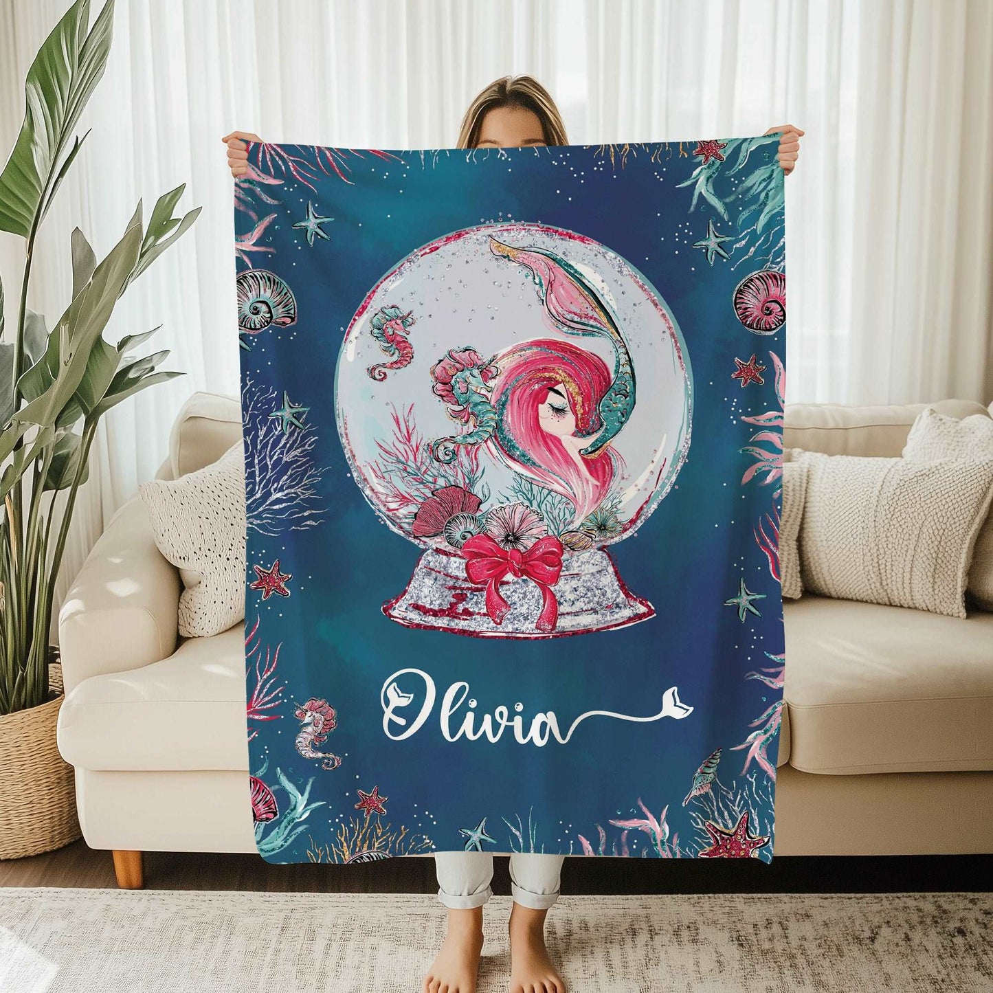 Little Mermaid Blanket