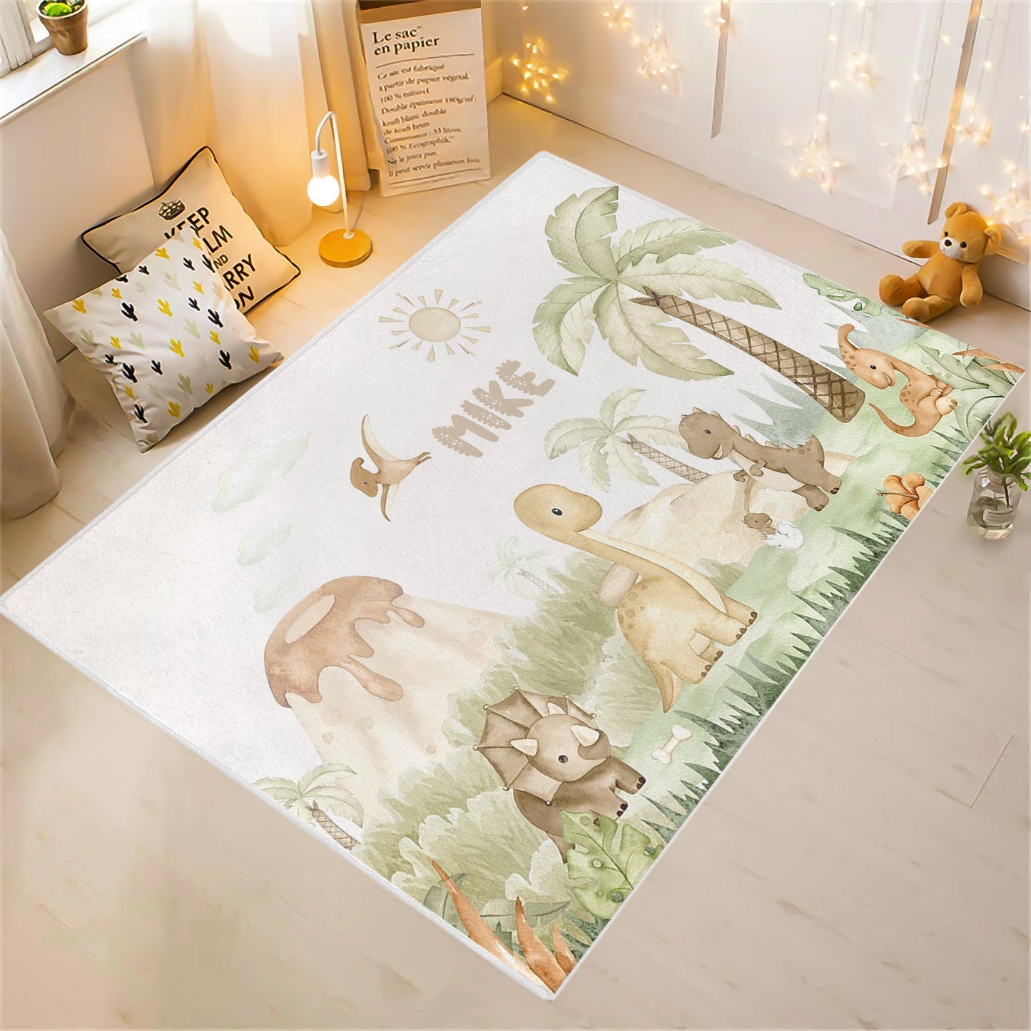 Dinosaur Nursery Rug