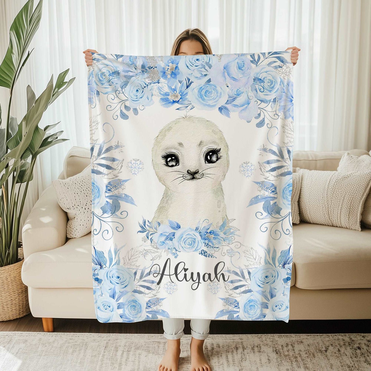Snow Seal Blanket