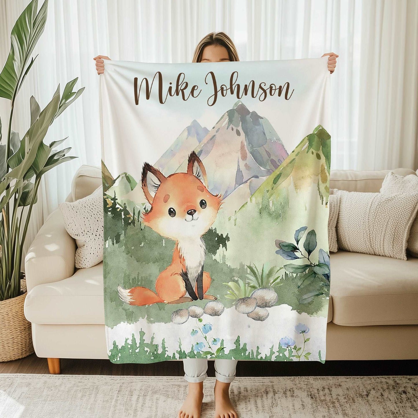 Mountain Fox Blanket