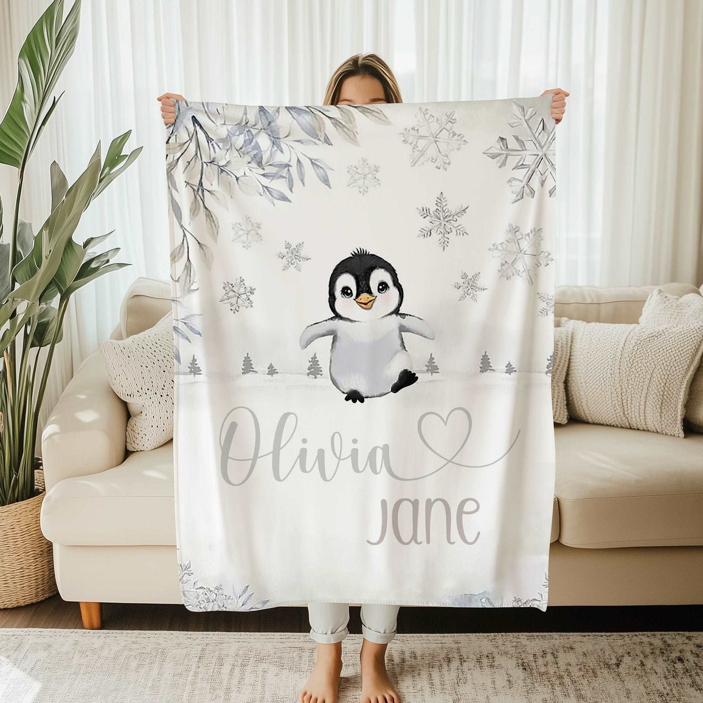 Baby Penguin Blanket