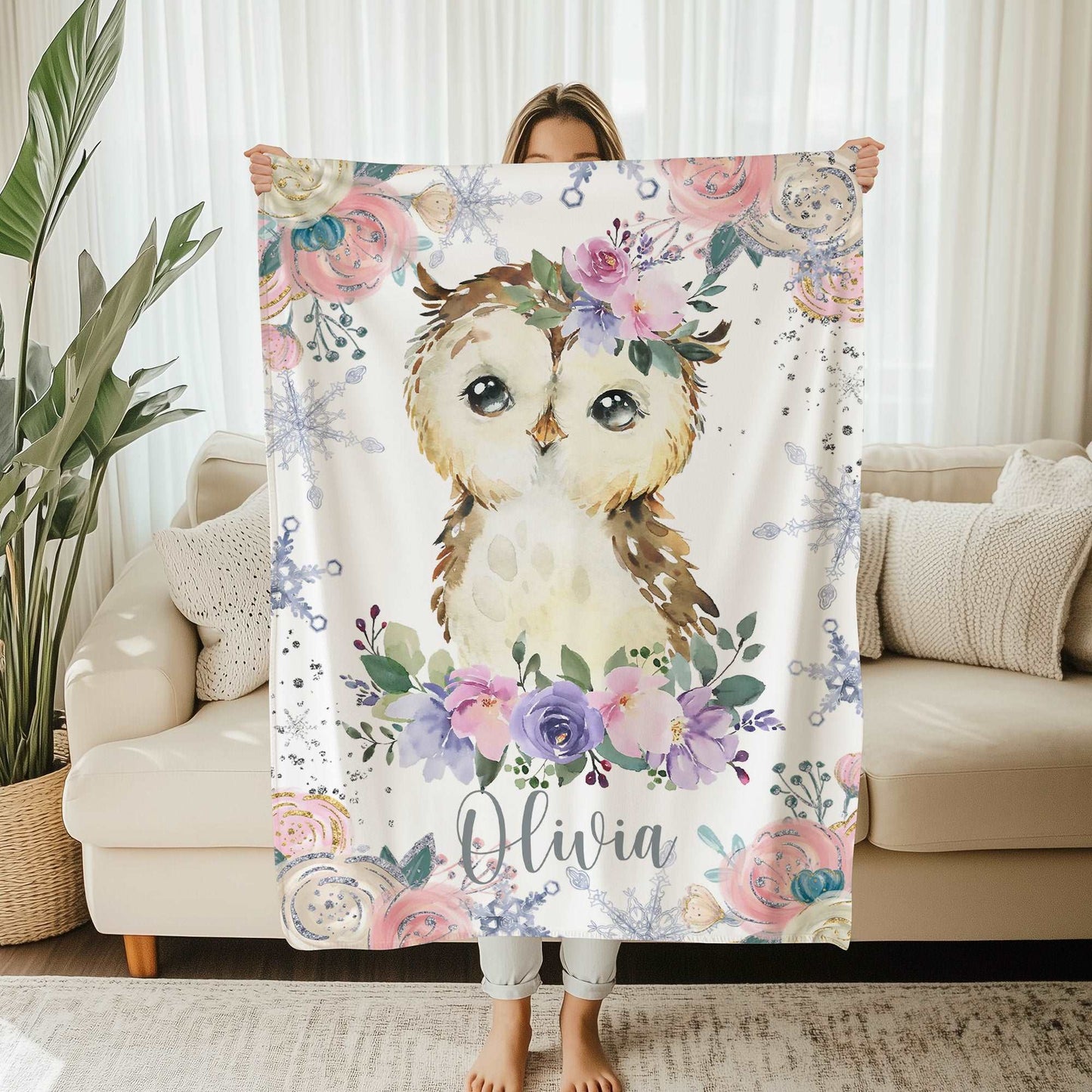 Owl Baby Blanket