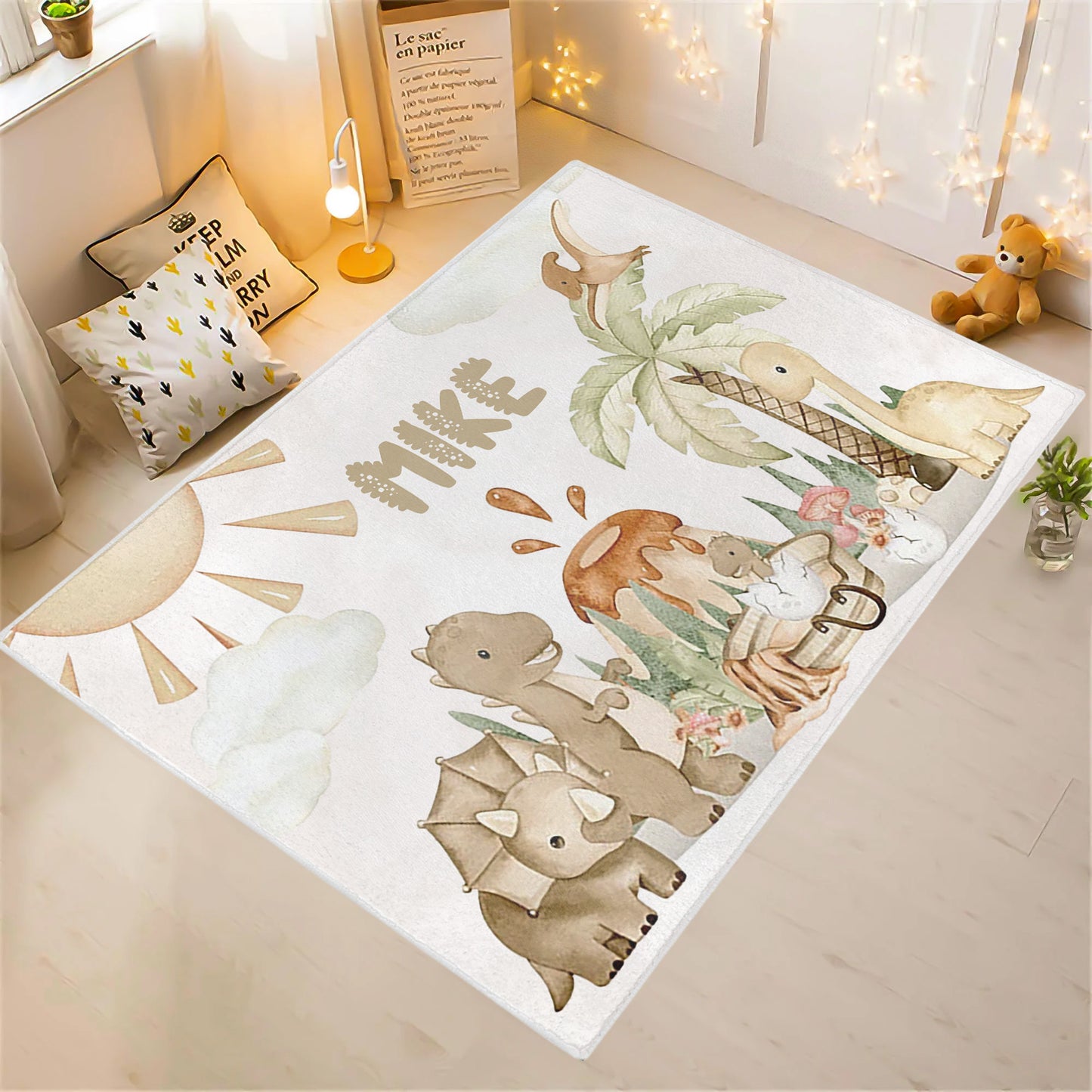 Baby Dinosaur Playroom Rug