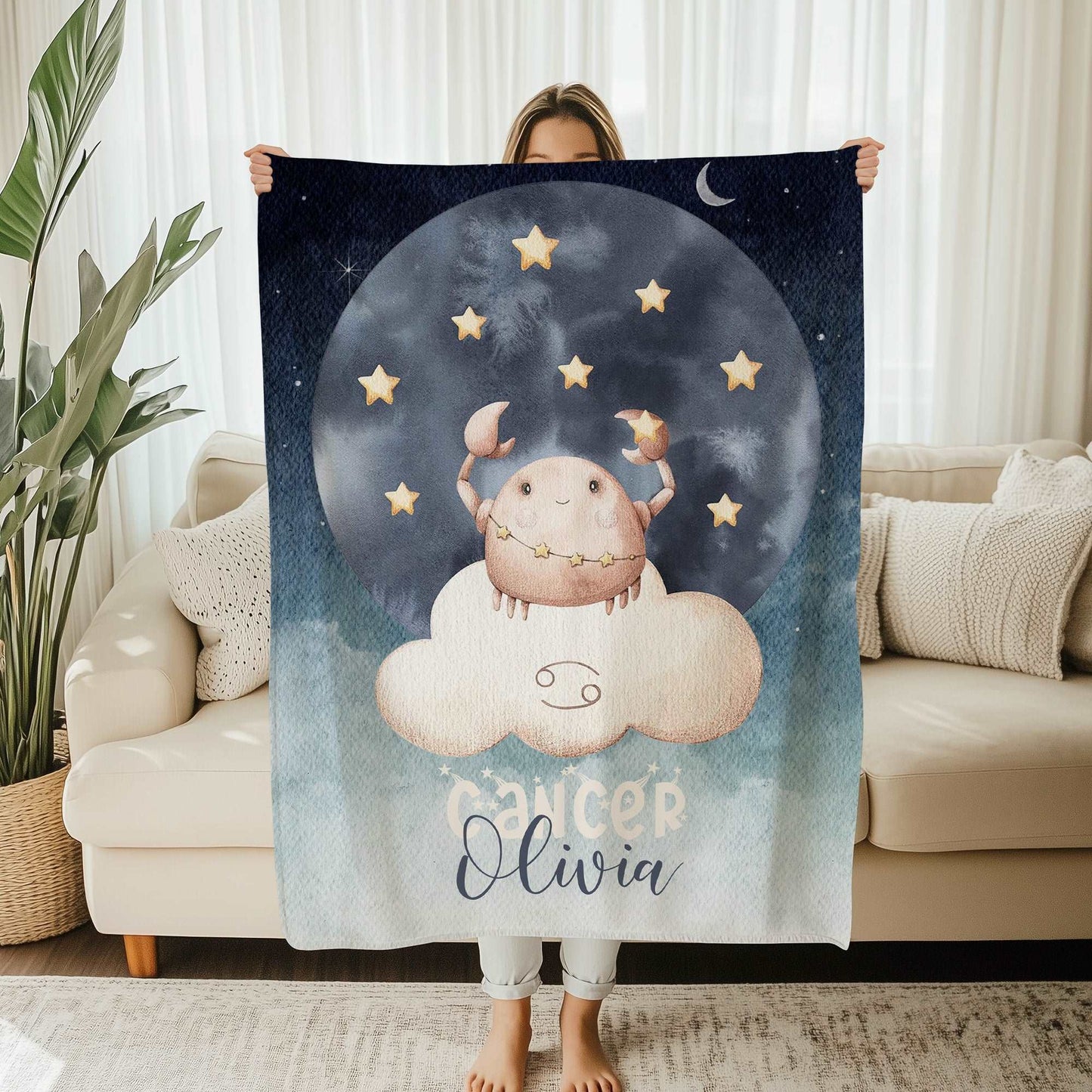 Cancer Zodiac Blanket
