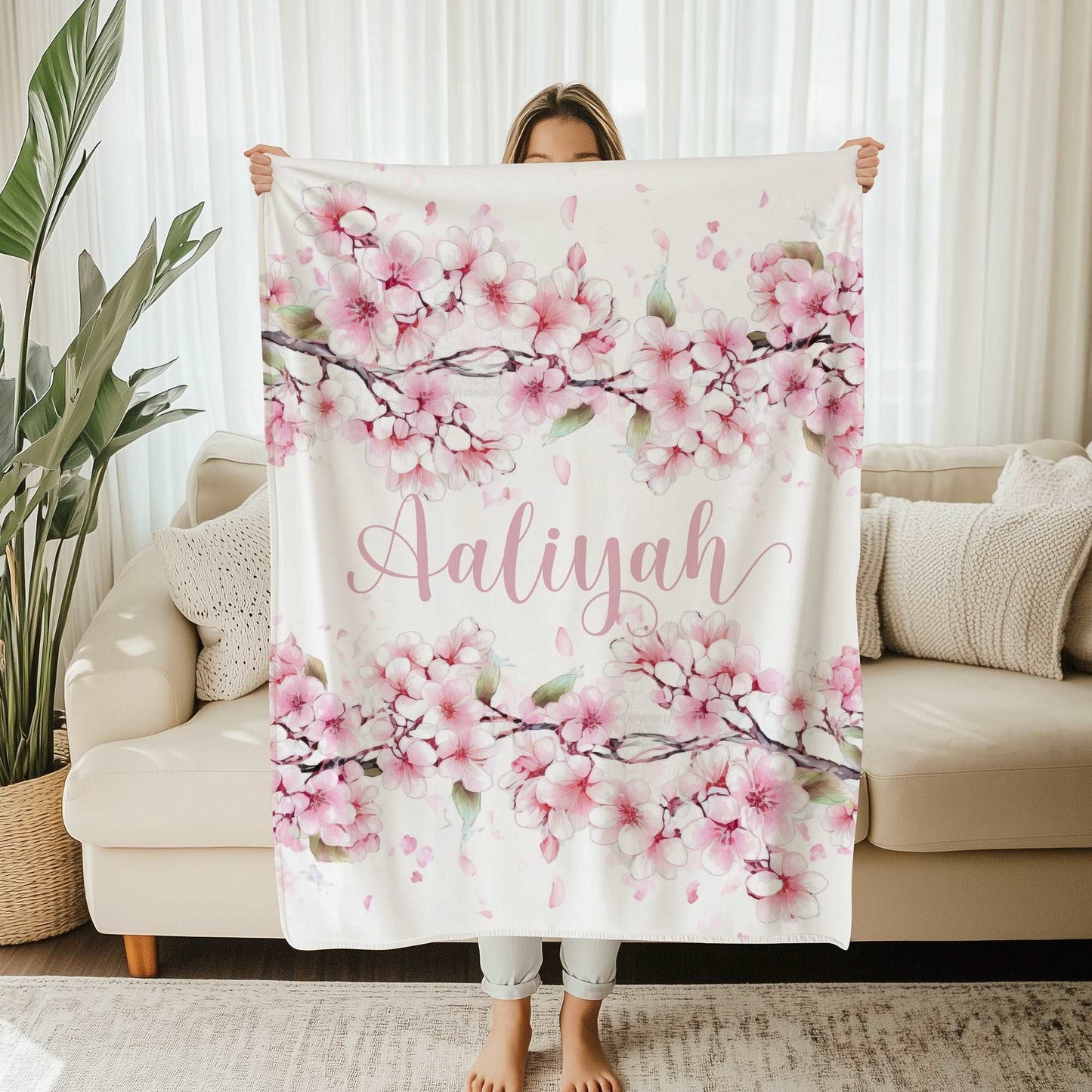 Cherry Blossom Blanket