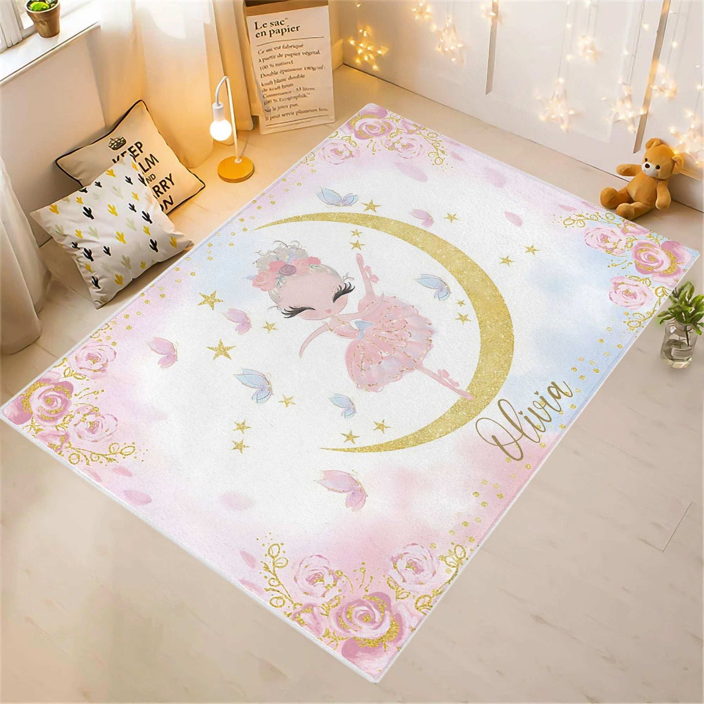 Little Ballerina Nursery Rug