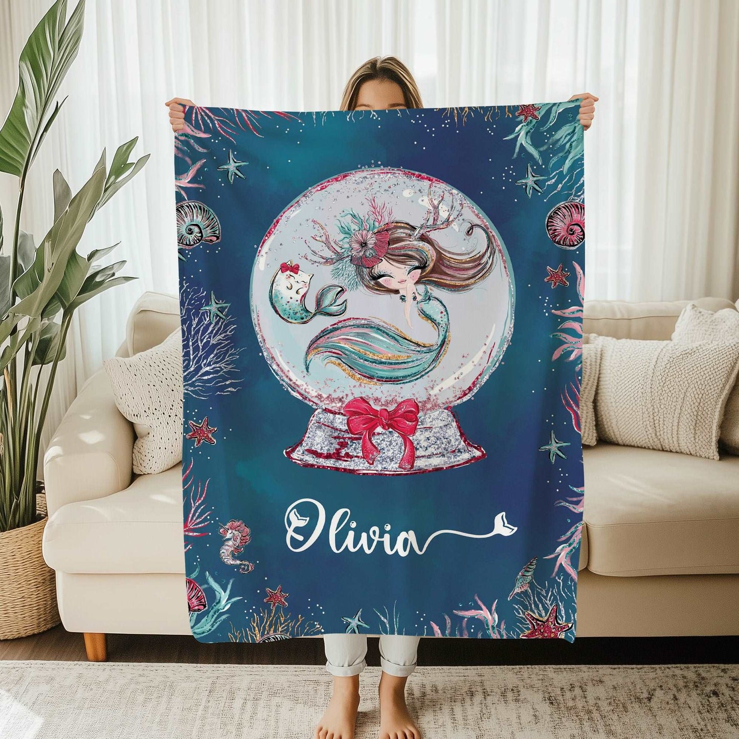 Little Mermaid Blanket