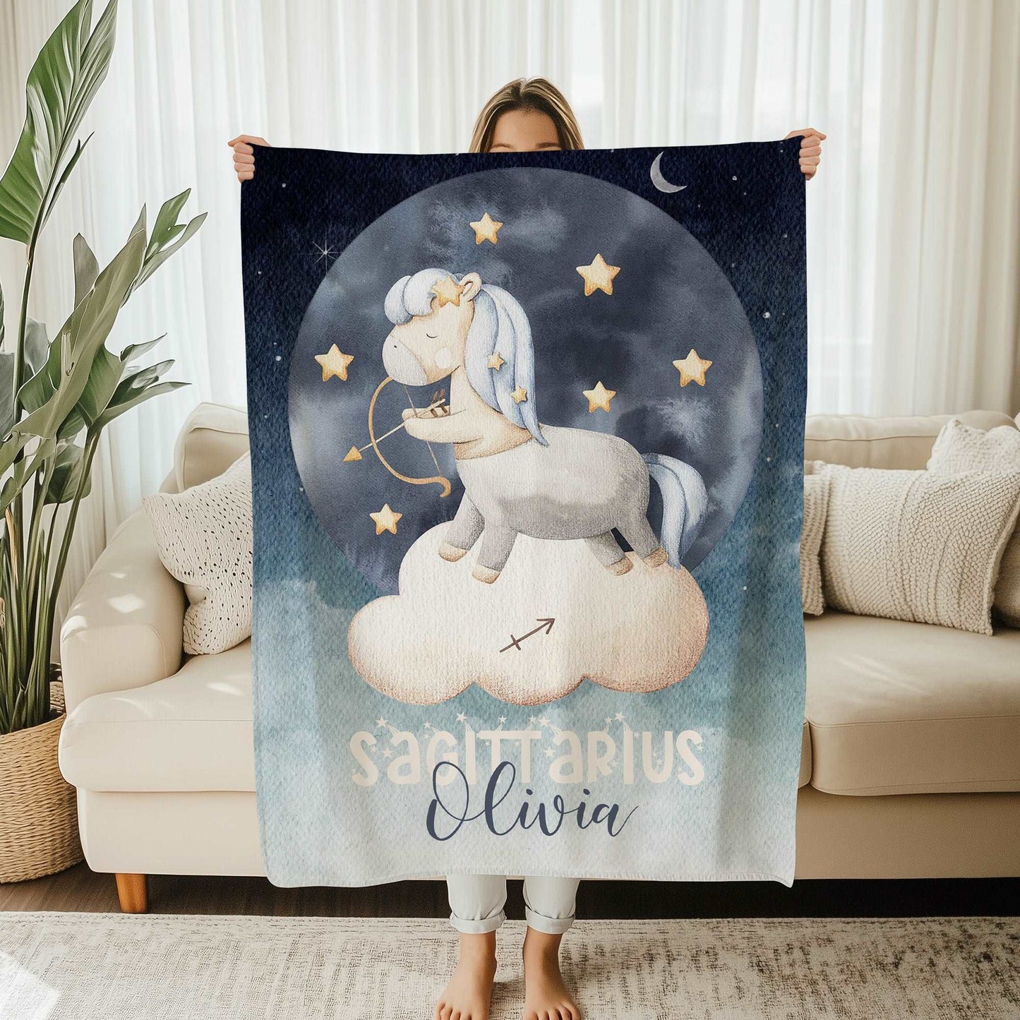 Sagittarius Zodiac Blanket