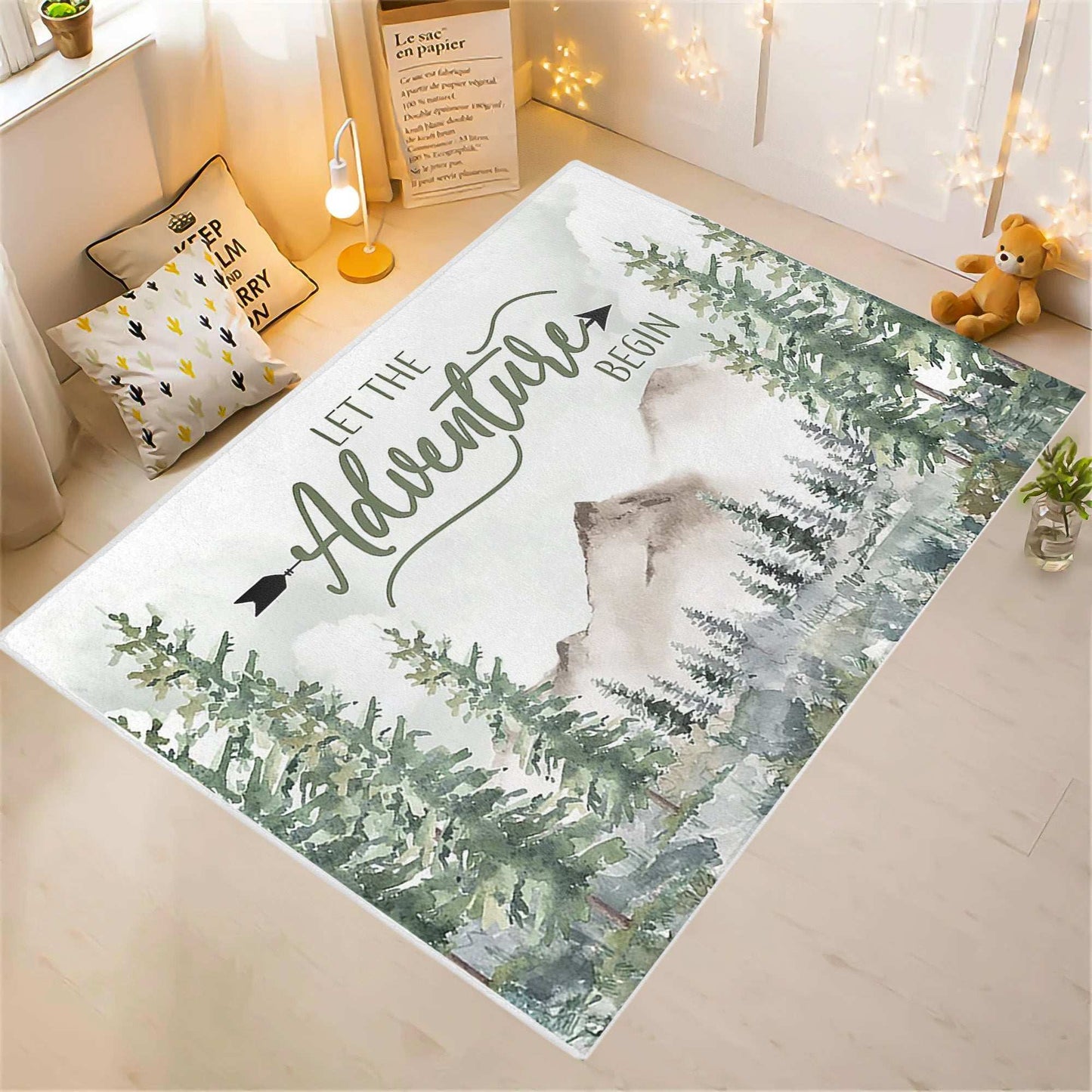 Let The Adventure Begin Rug