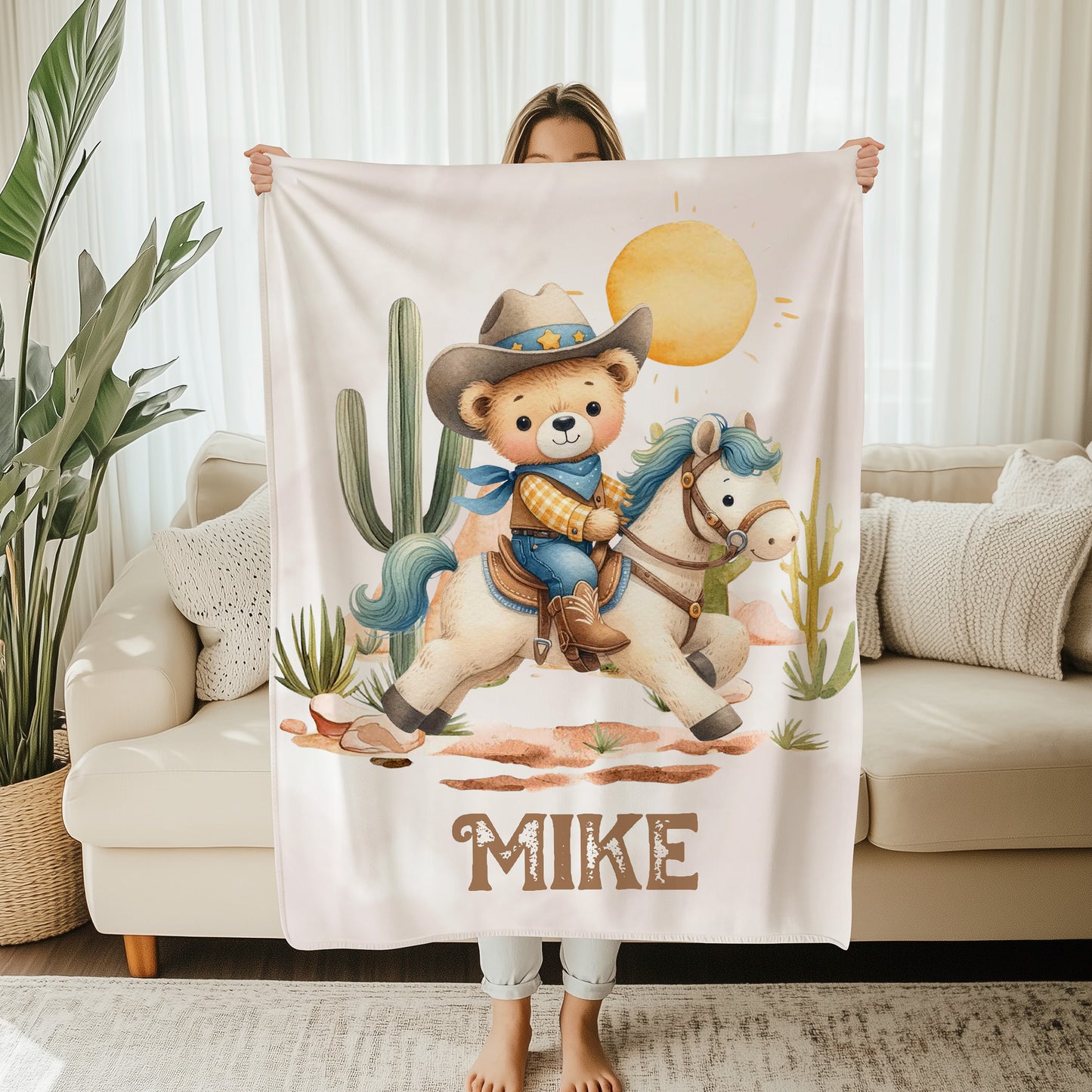 Cowboy Horse Blanket
