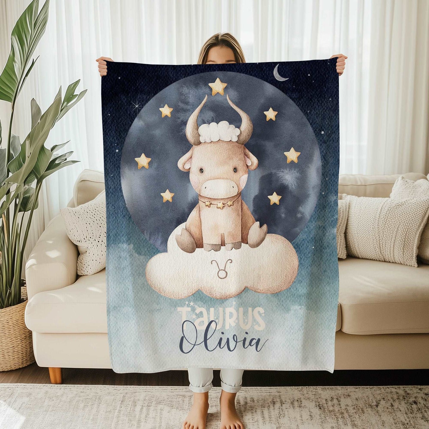 Taurus Zodiac Blanket