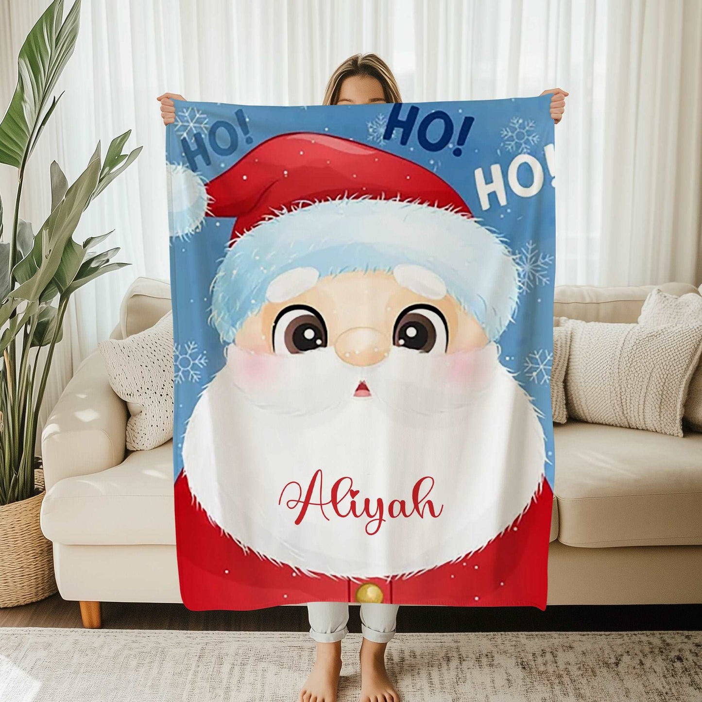 Christmas Santa Blanket