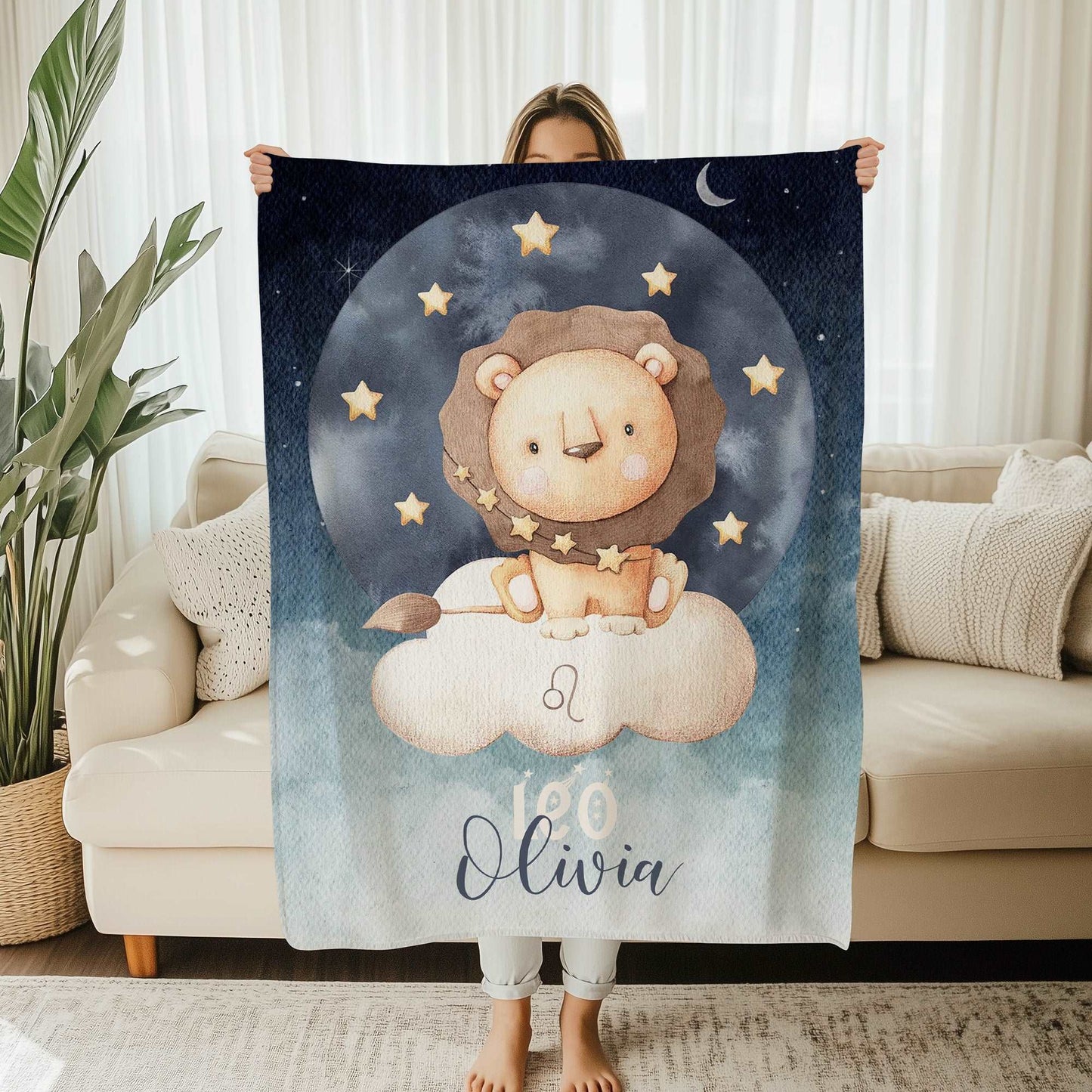 Leo Zodiac Blanket