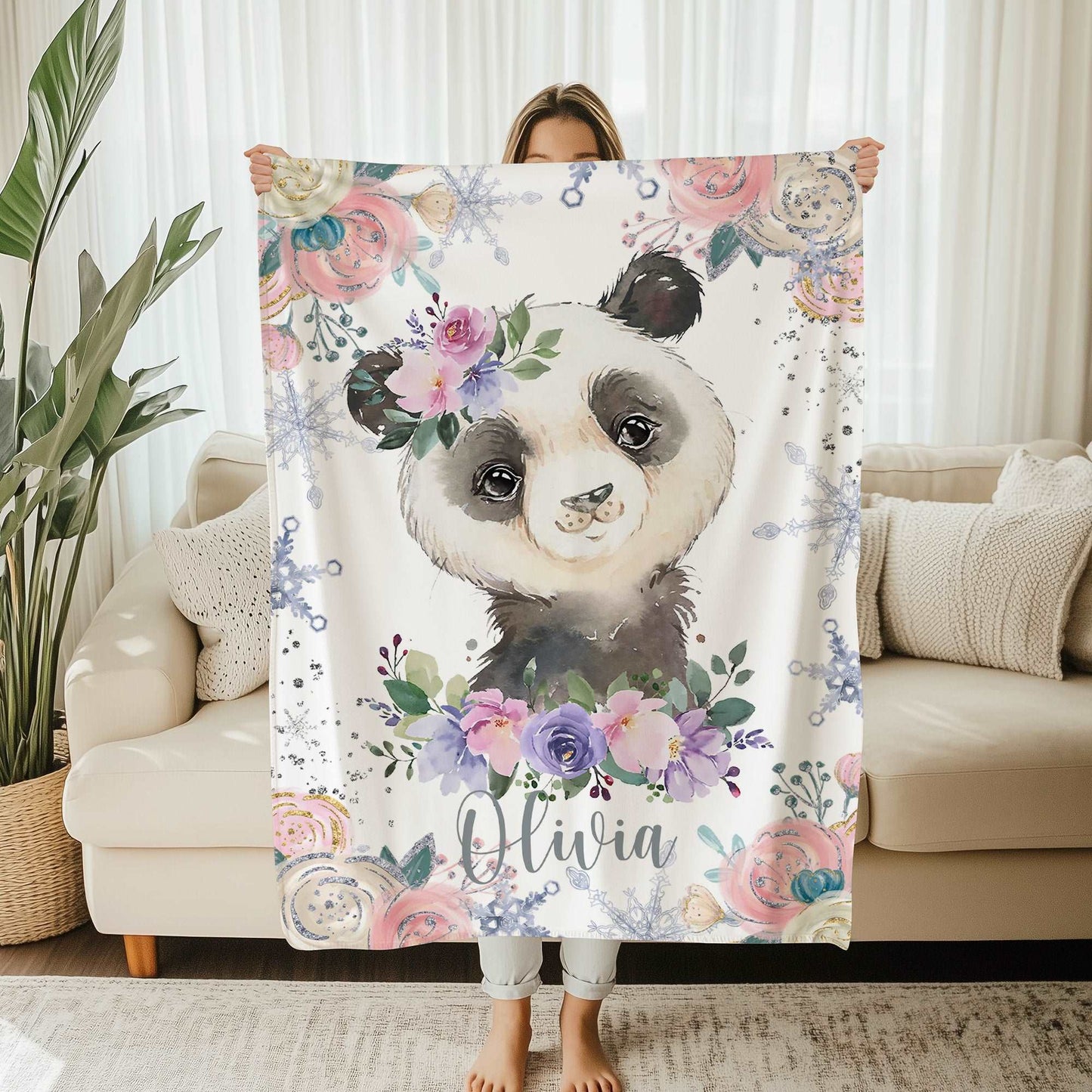 Panda Baby Blanket