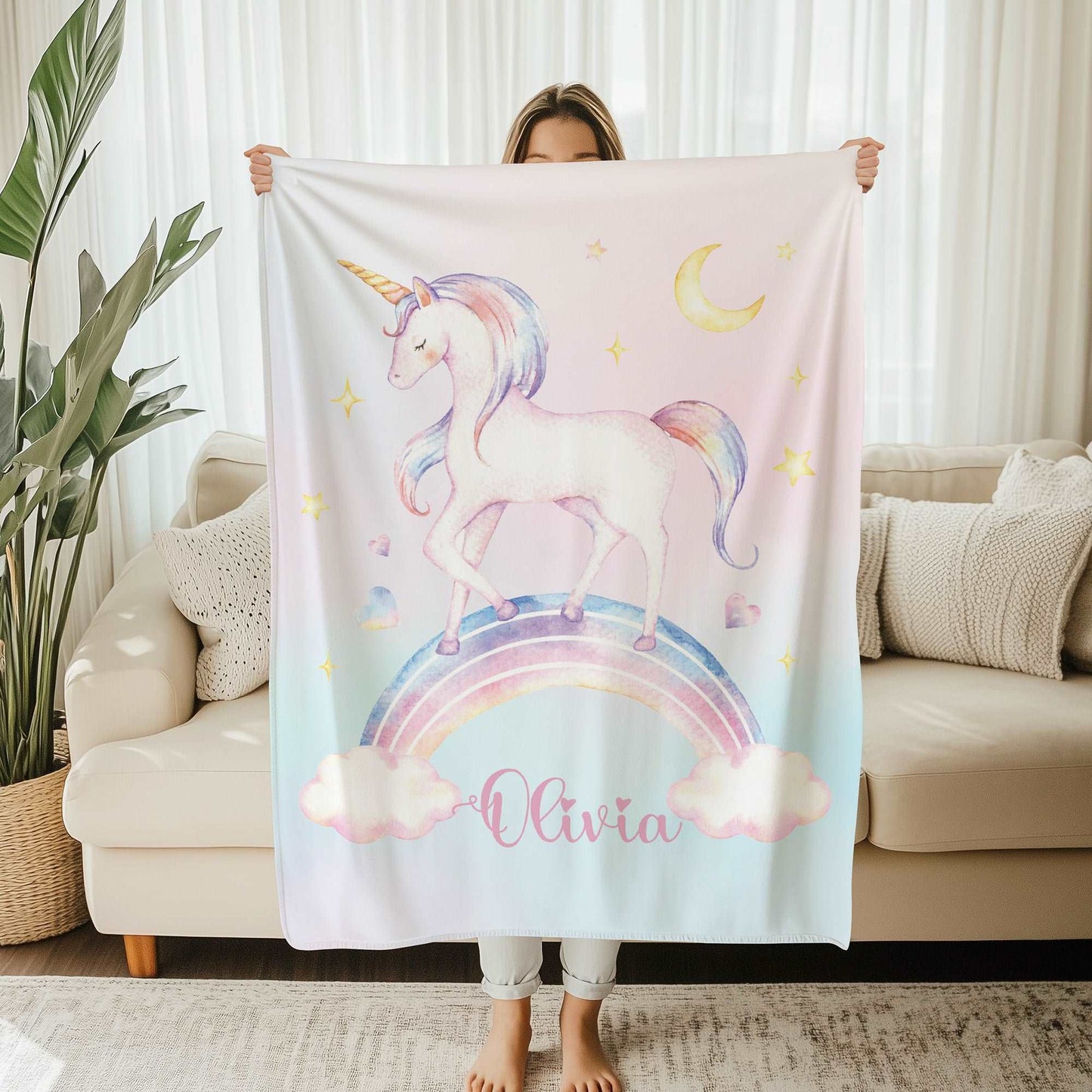 Unicorn Baby Blanket