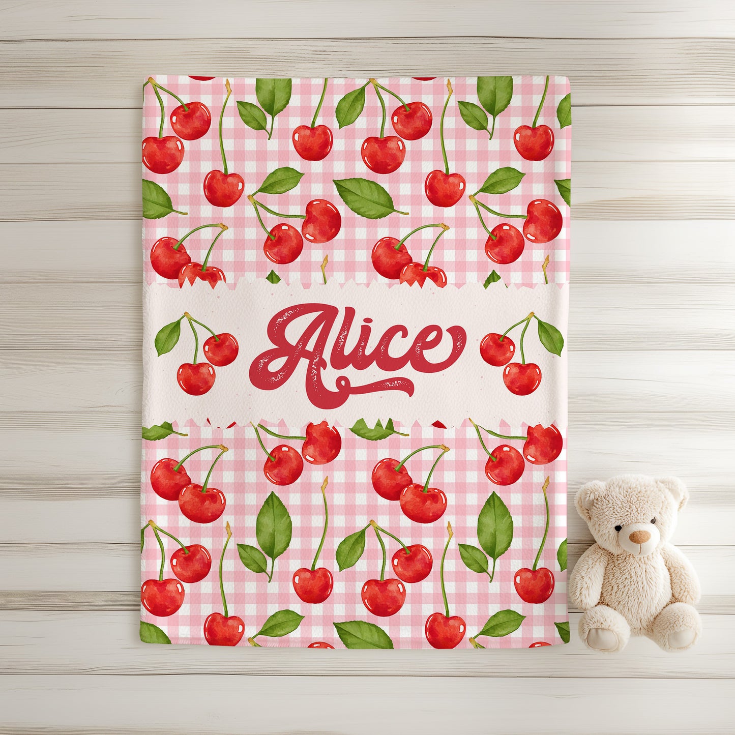 Coquette Cherry Blanket