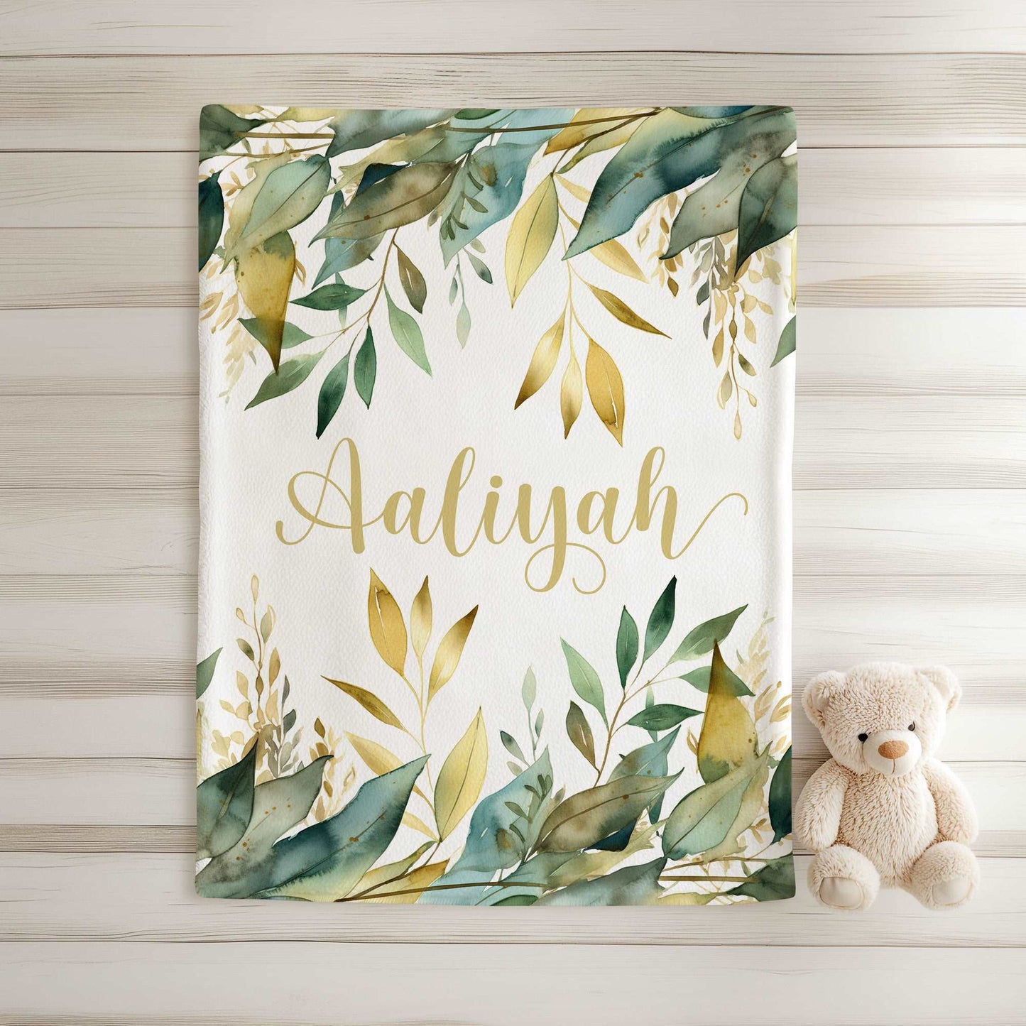 Green Leaves Blanket