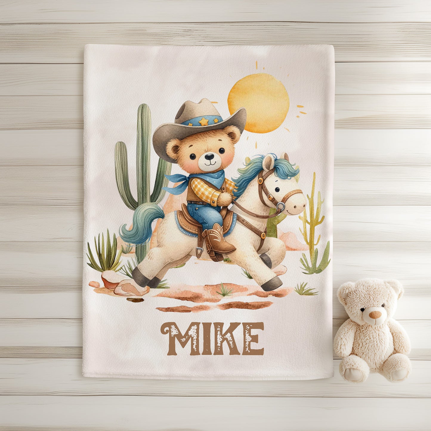 Cowboy Horse Blanket