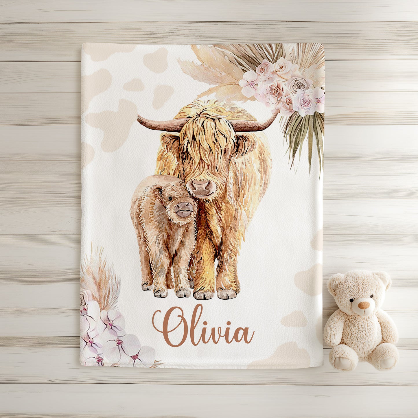 Highland Cow Blanket