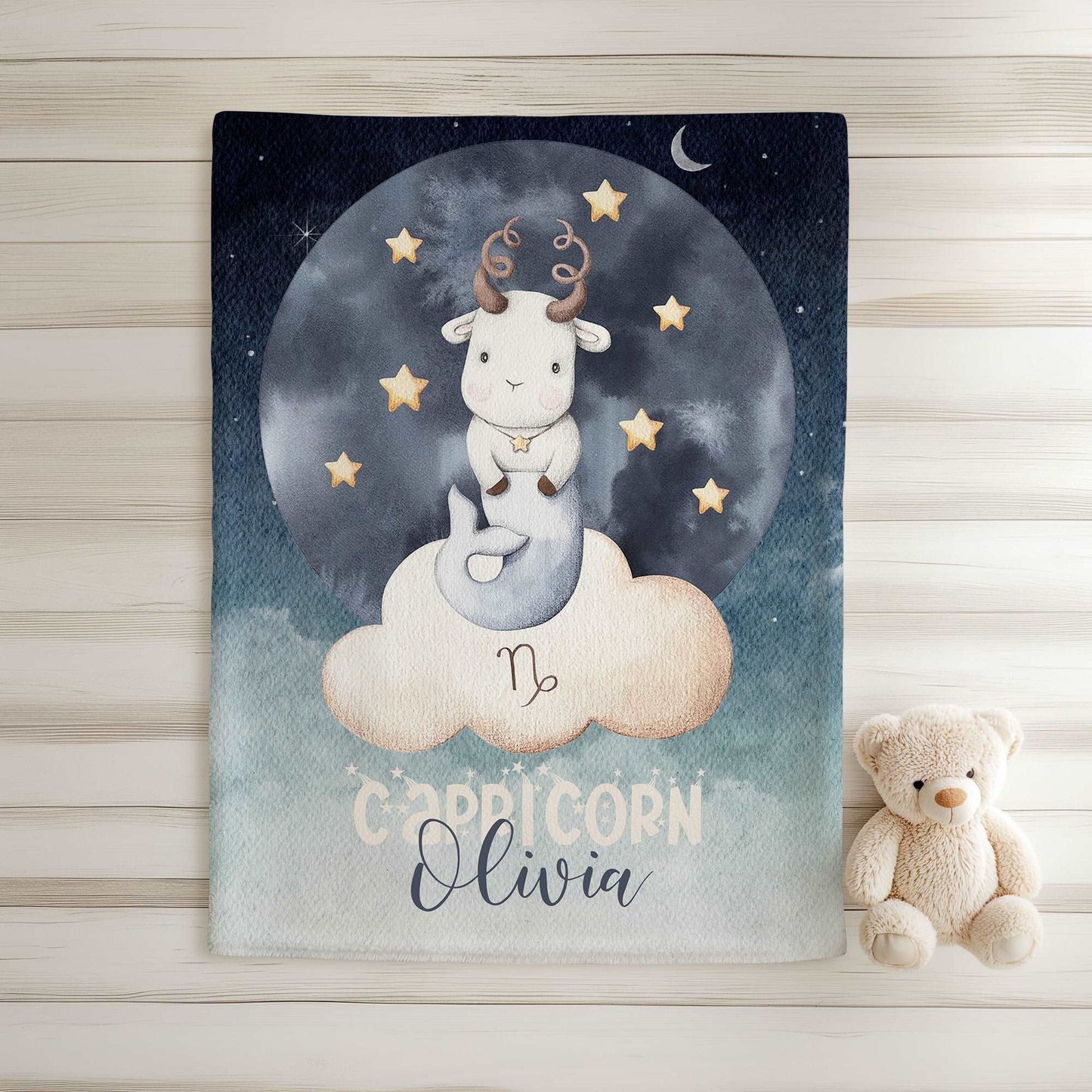 Capricorn Zodiac Blanket