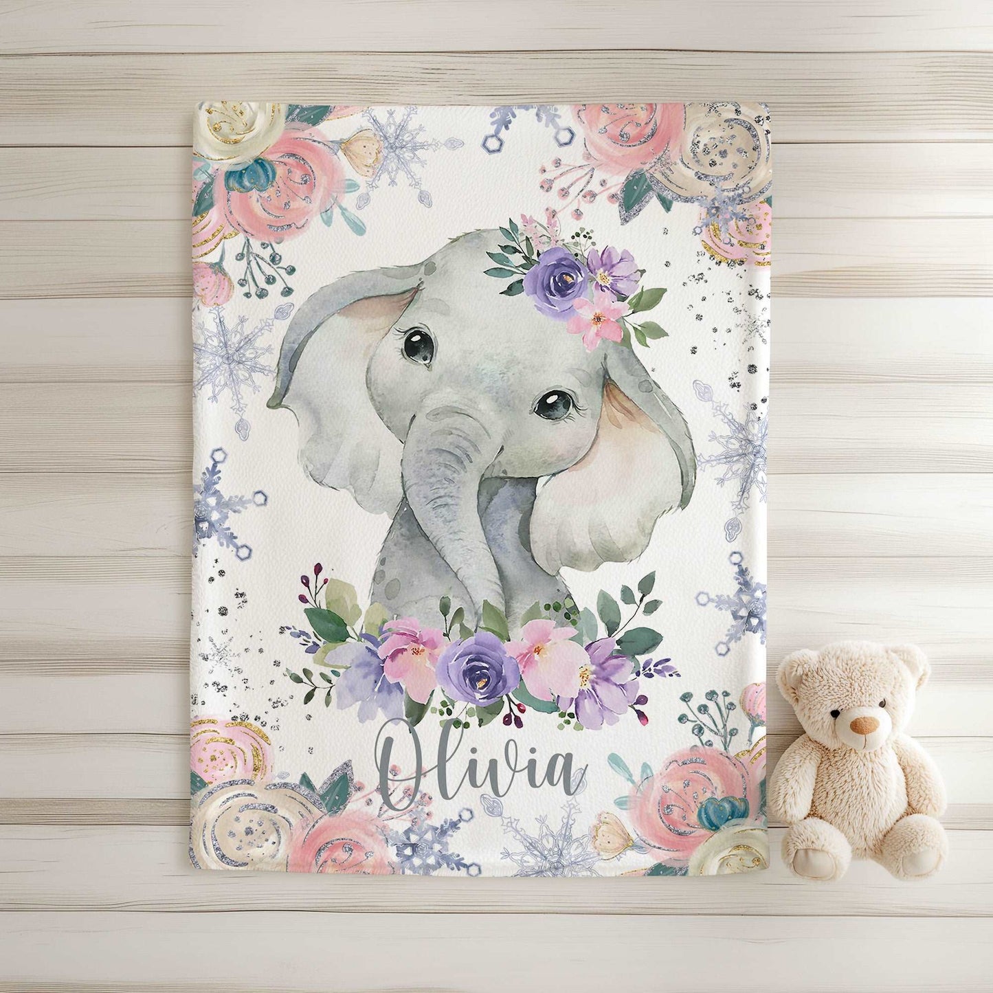 Elephant Baby Blanket