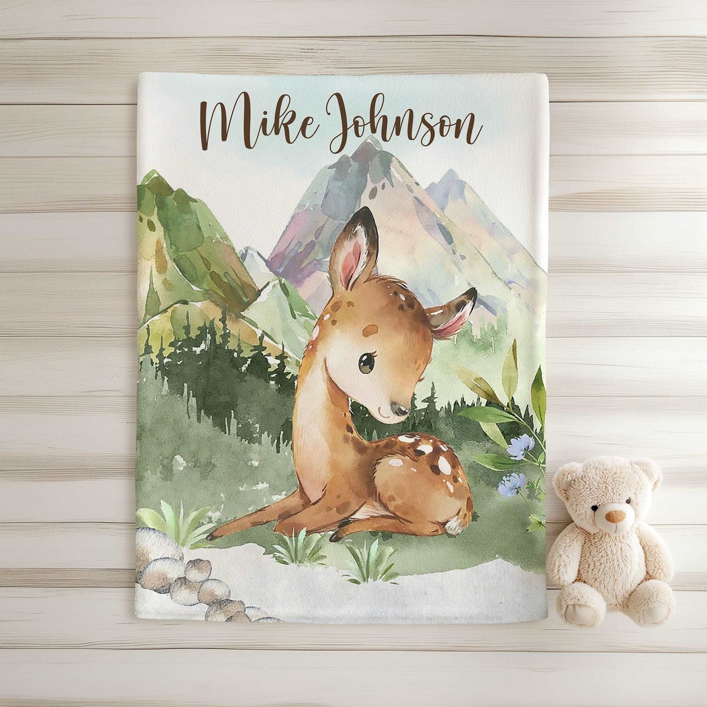Mountain Deer Blanket