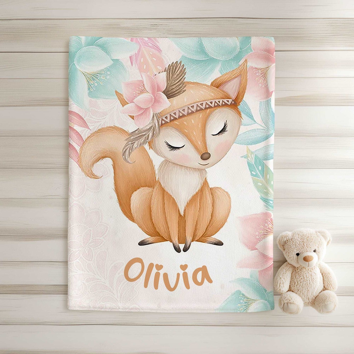 Baby Fox Blanket