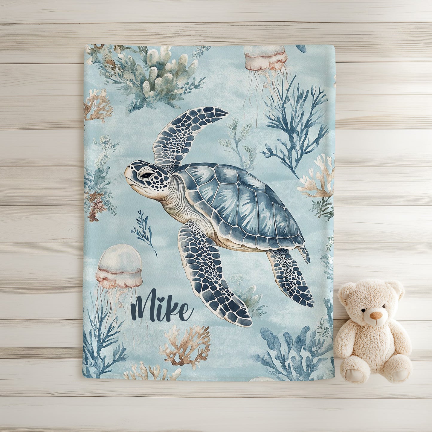 Sea Turtle Blanket