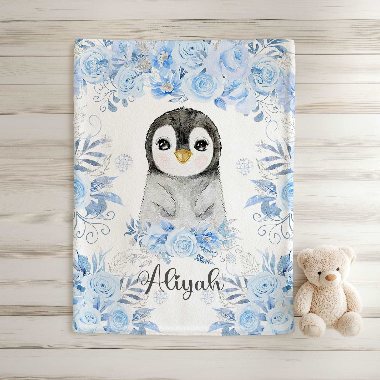 Penguin Baby Blanket
