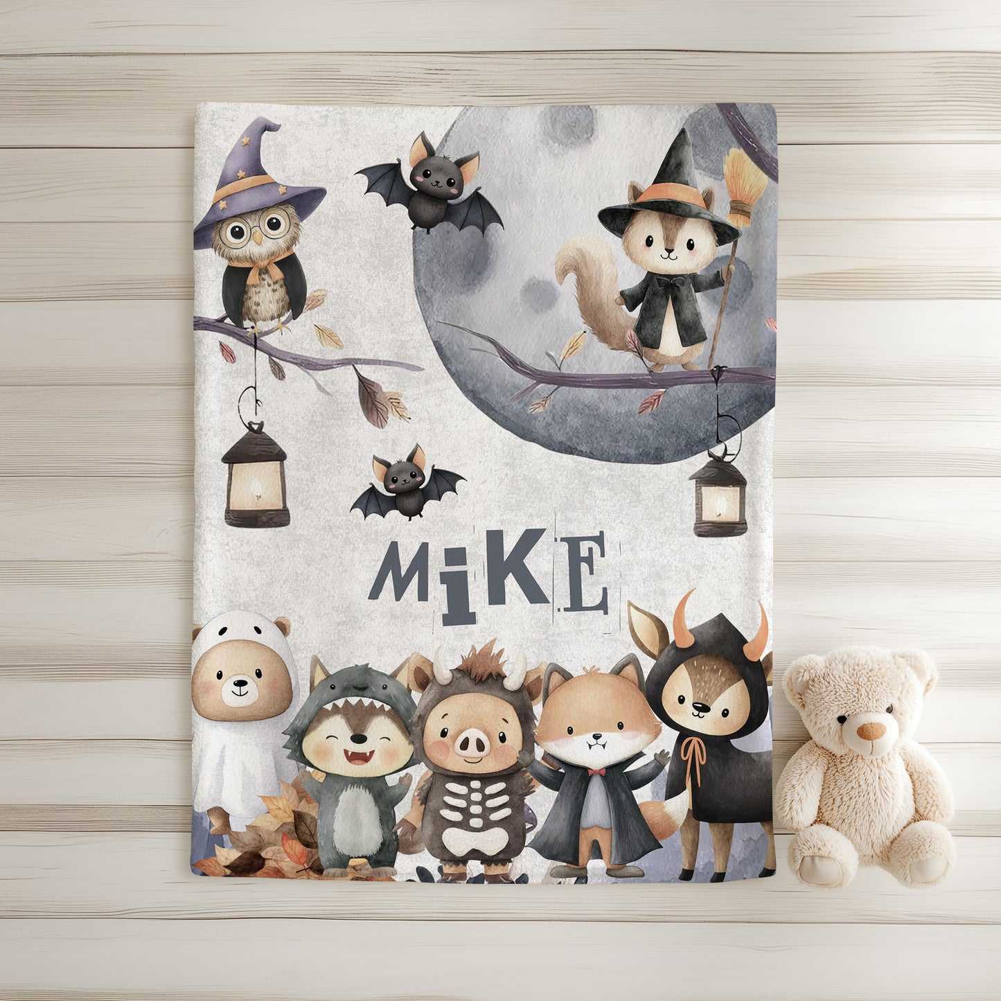 Halloween Animals Blanket