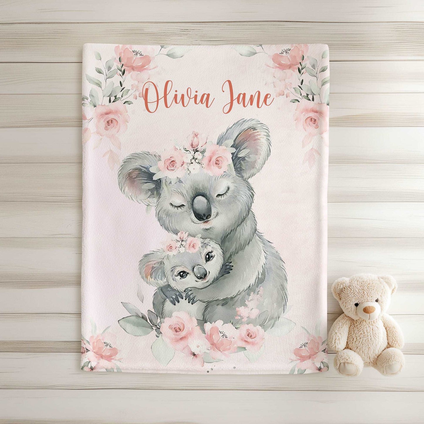 Mum And Baby Koala Blanket