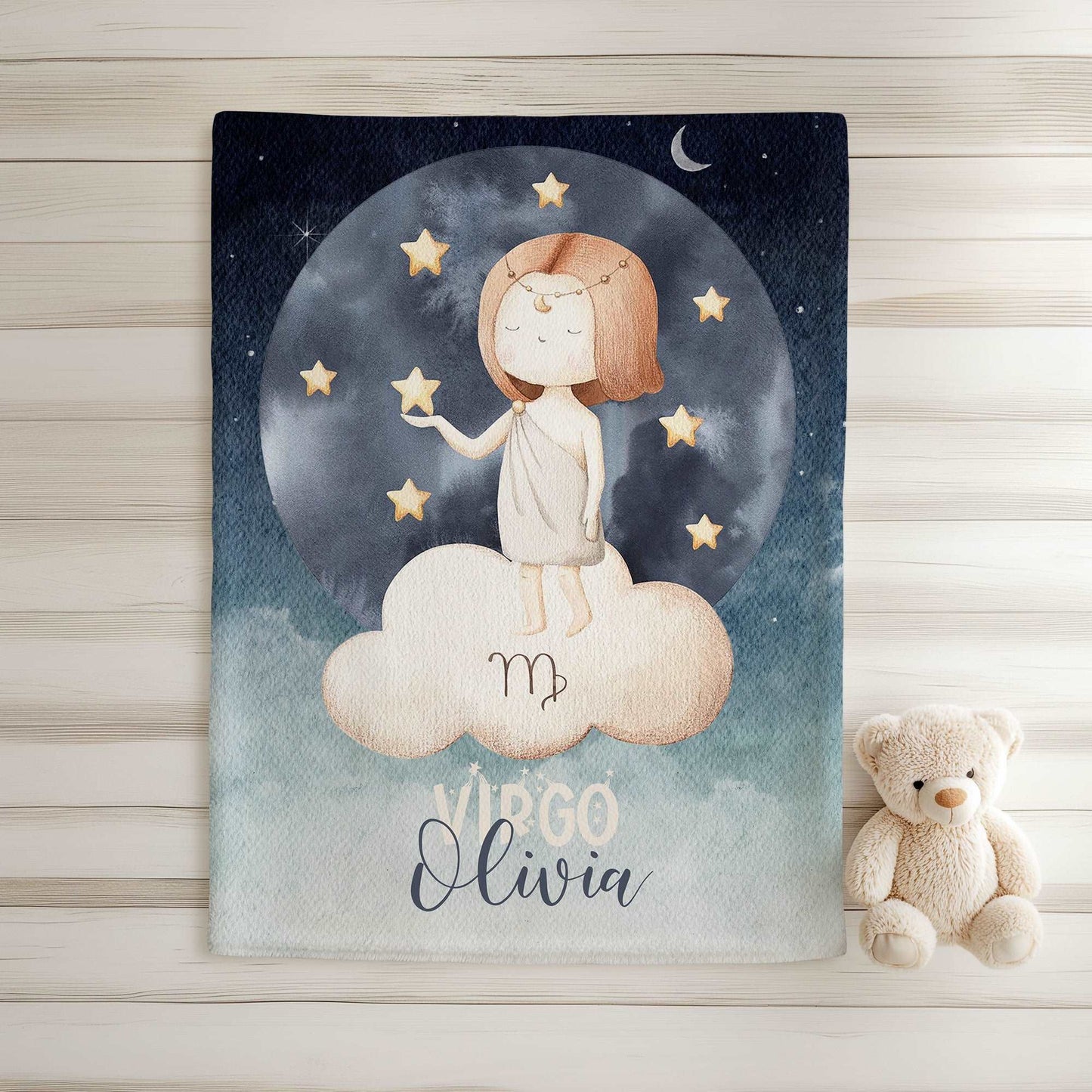 Virgo Zodiac Blanket