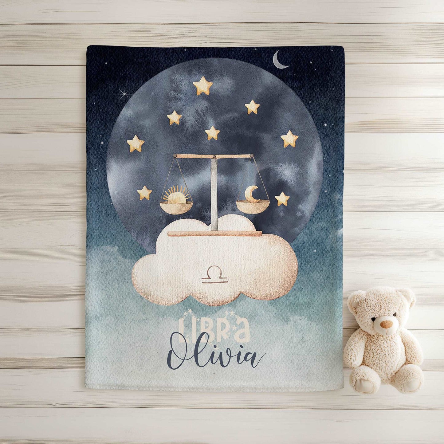 Libra Zodiac Blanket