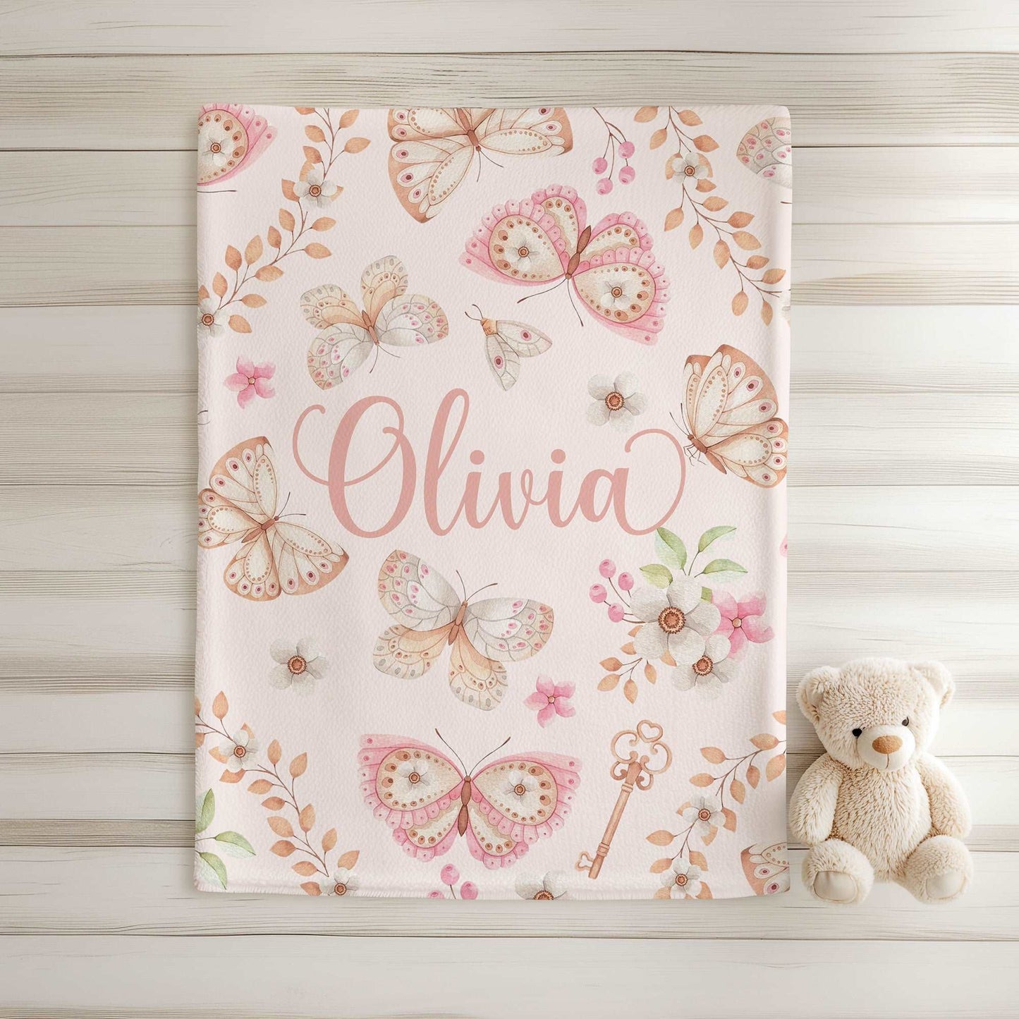 Butterfly Nursery Blanket